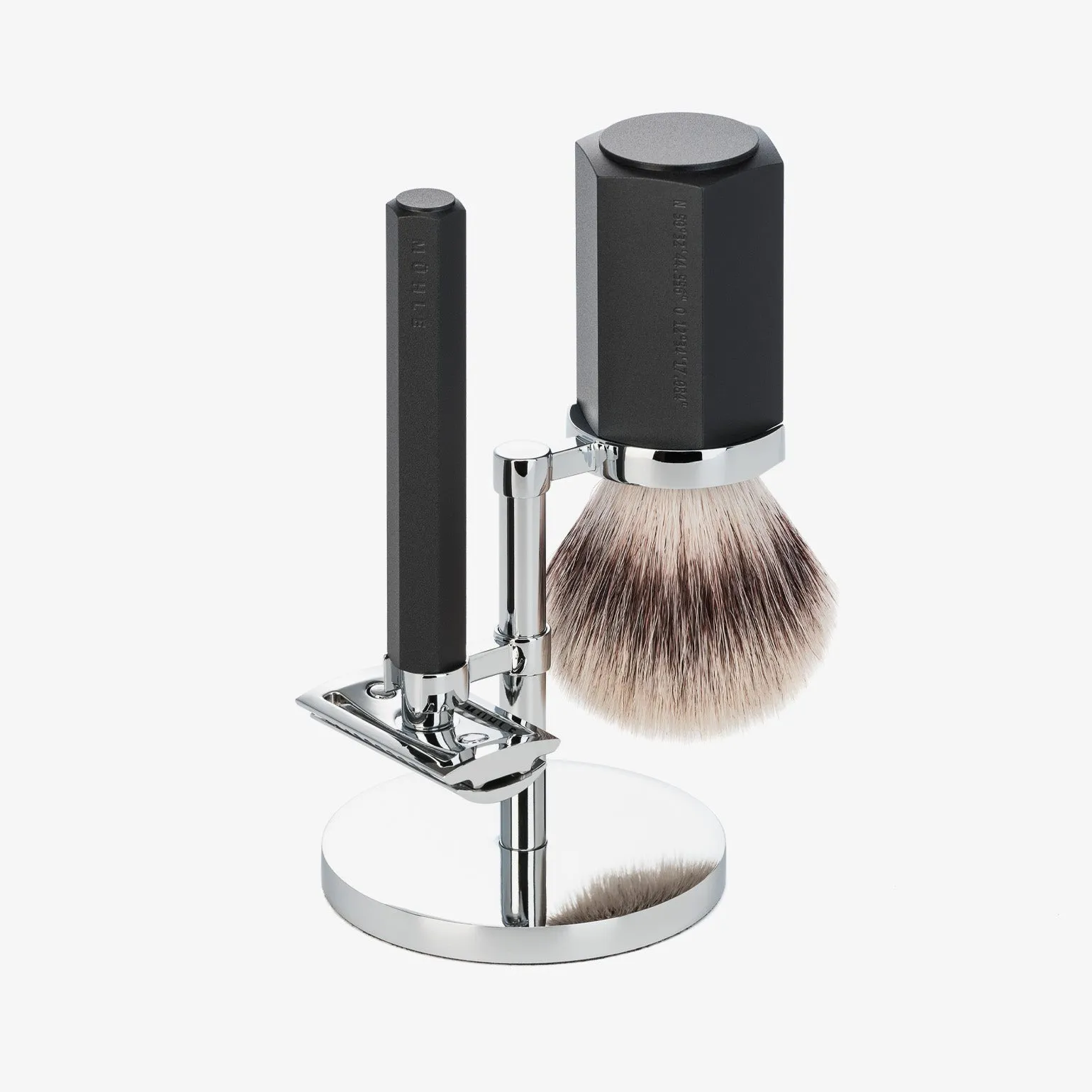 Hexagon Shaving Set