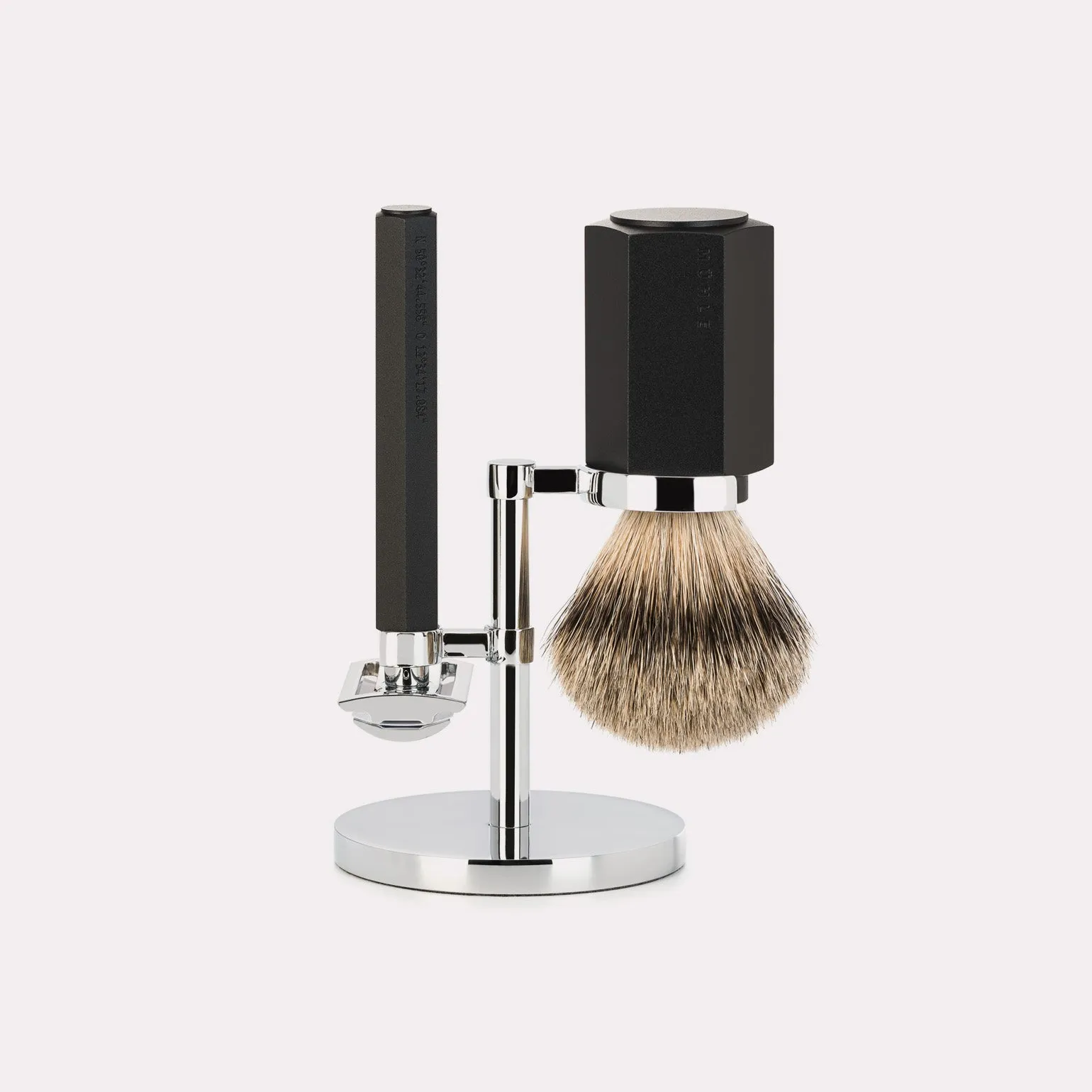 Hexagon Shaving Set