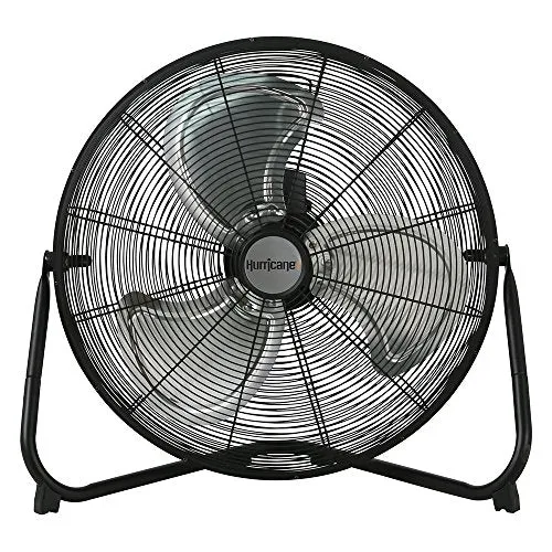 Hurricane Pro High Vel. Floor Fan 20"