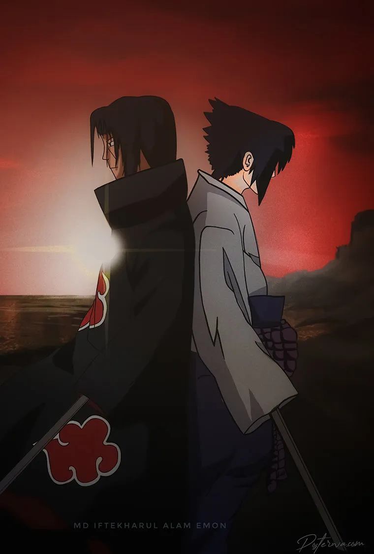 Itachi and Uchiha Poster