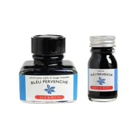 J Herbin Ink Bottle (10ml / 30ml) - Bleu Pervenche