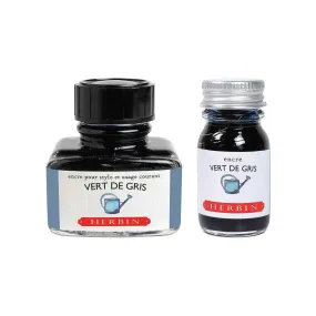 J Herbin Ink Bottle (10ml / 30ml) - Vert de Gris