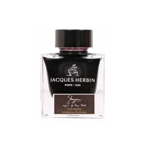 J Herbin Ink Bottle (50ml) - Kenzo Takada "Shogun" Ink with Gold and Red Sheen