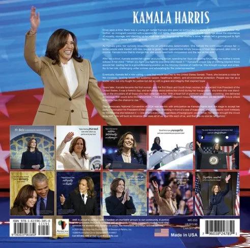 Kamala Harris - 2025 calendar