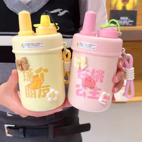 Kawaii Fruit Thermos Bottles