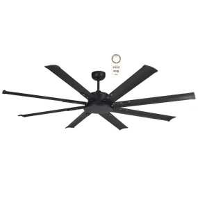 Martec Albatross Mini 65" DC Ceiling Fan With Remote - Matt Black