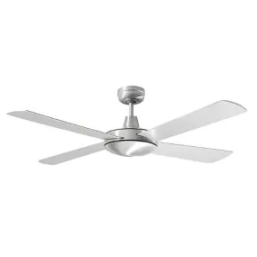 Martec Lifestyle 1320mm 4 Blade Ceiling Fan Brushed Aluminium