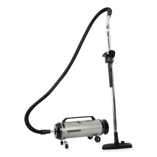 Metropolitan Professionals Canister Vacuum, 11.25 A Current, Black, Ships In 4-6 Business Days