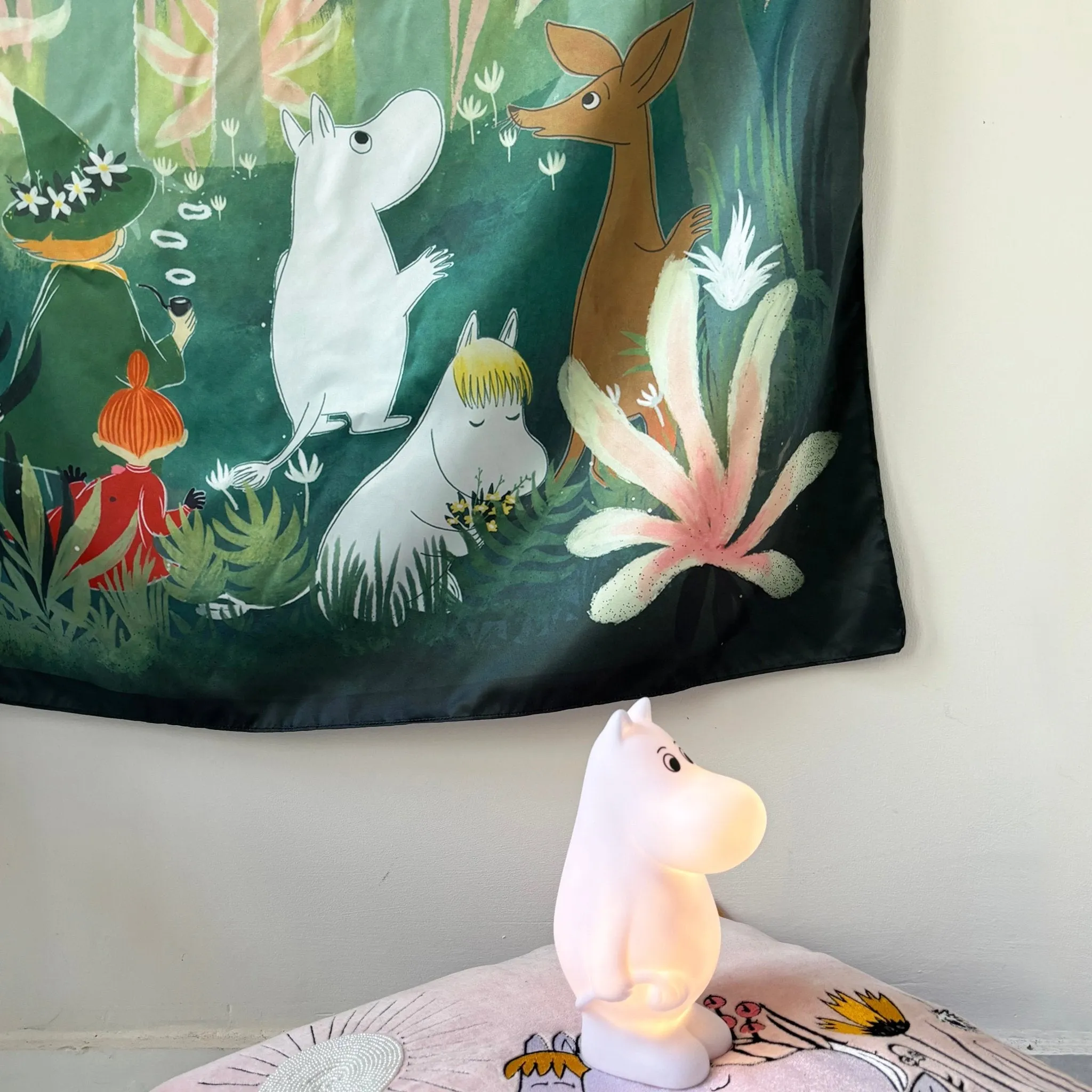 Moomin Forest Square Scarf