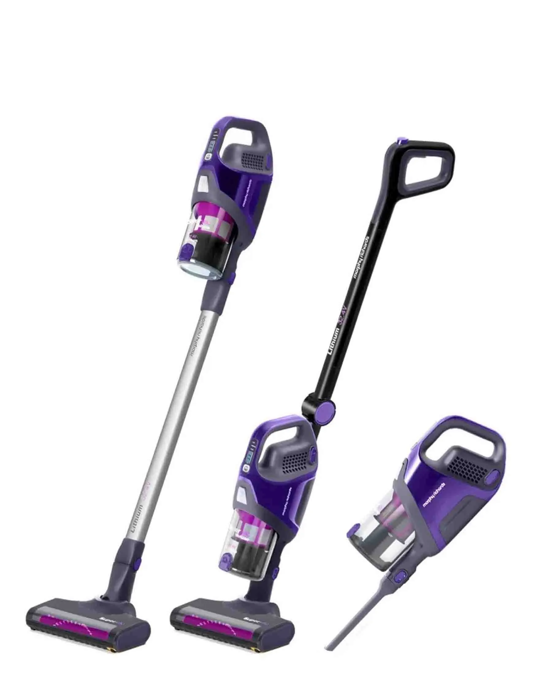 Morphy Richard Powerful Cordless Vacuum Cleaner Supervac Deluxe - Purple