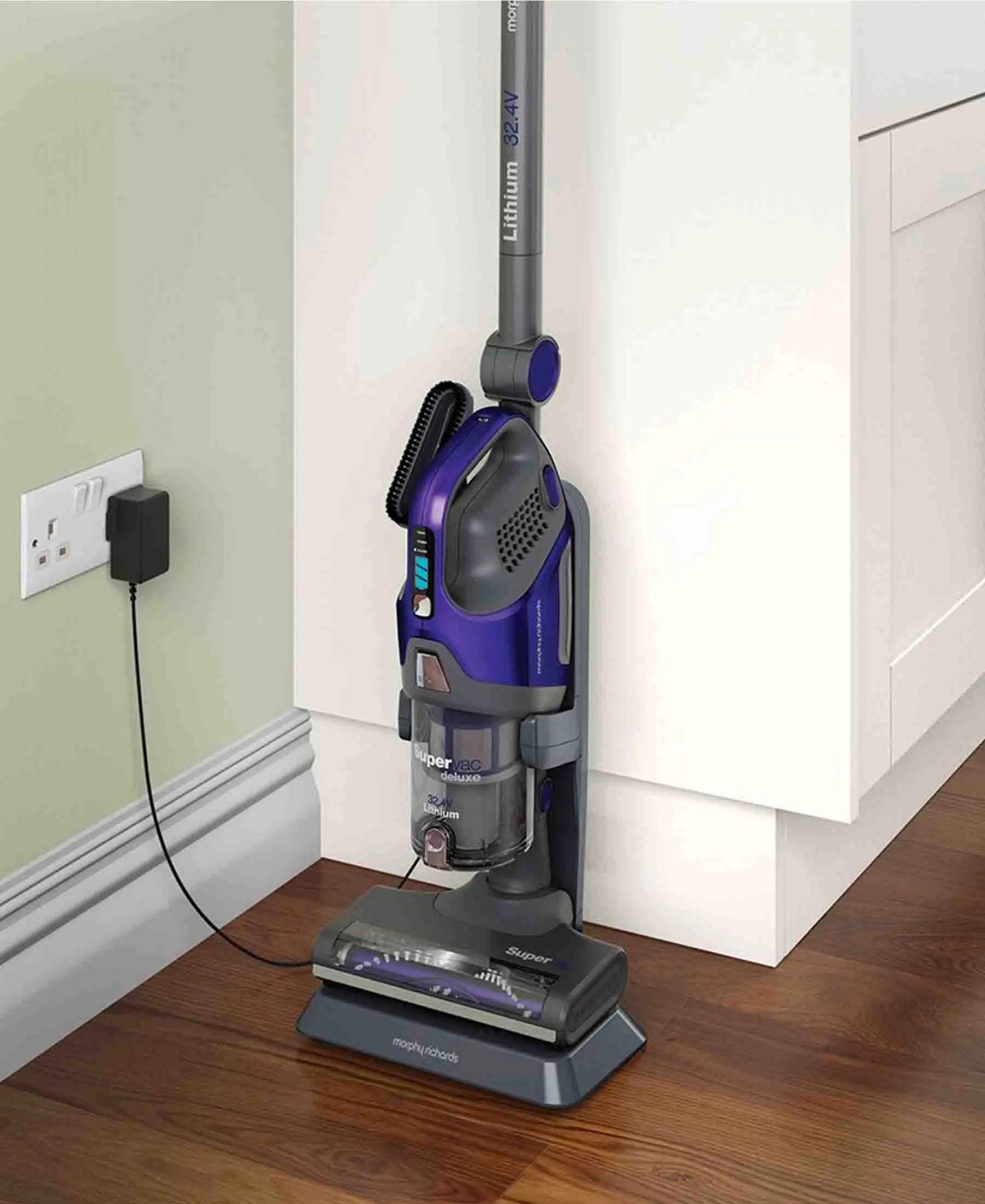 Morphy Richard Powerful Cordless Vacuum Cleaner Supervac Deluxe - Purple