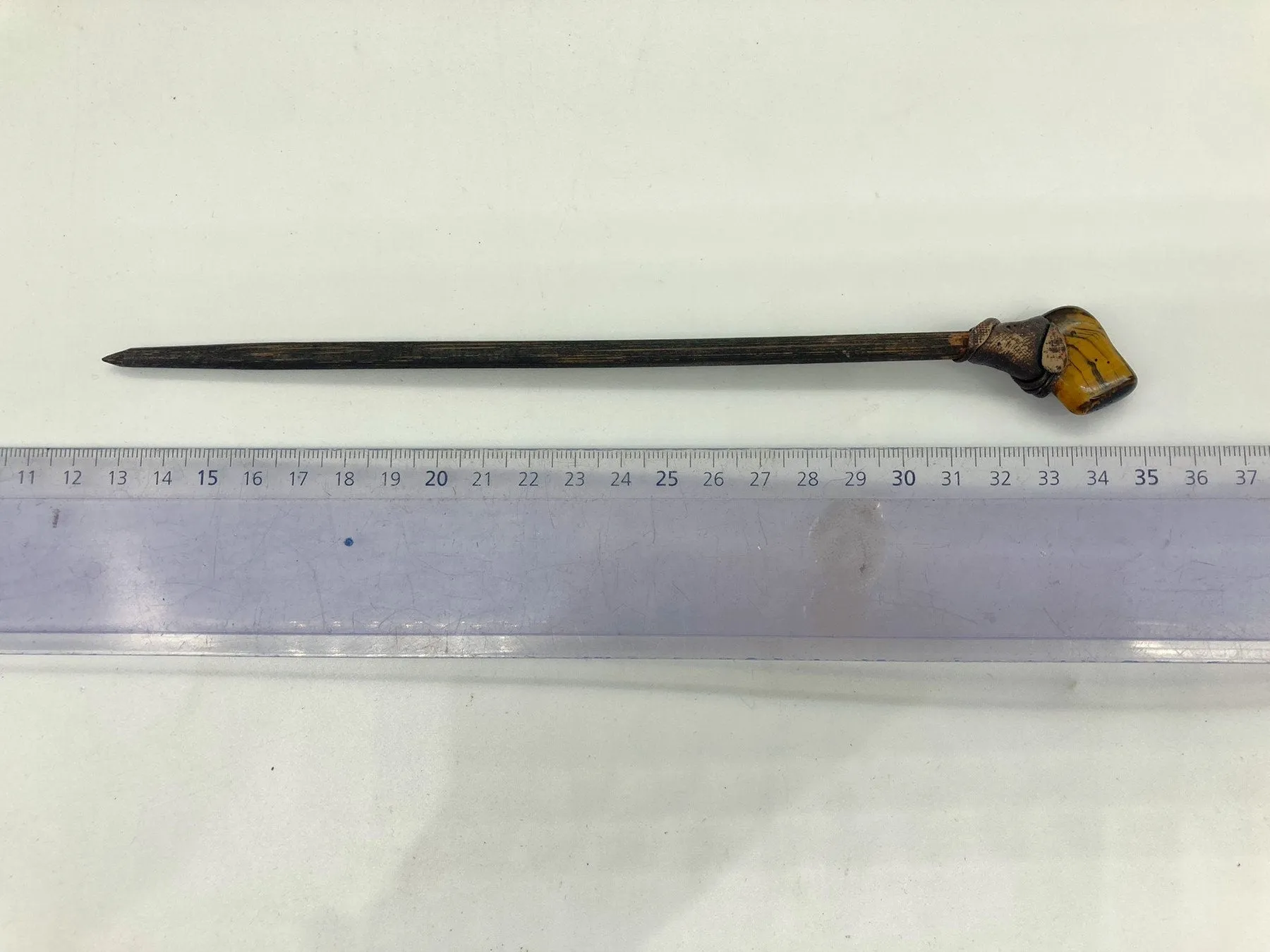 Natural Crystal Tiger's Eye Wand -Fairy wand-Wizard wand-Nature Wand Healing Crystal Zodiac Mineral Stone