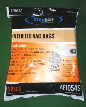 Nilfisk IVB5,7, Attix 5,7 Compatible Vacuum Cleaner Bags. Part # AF1054S