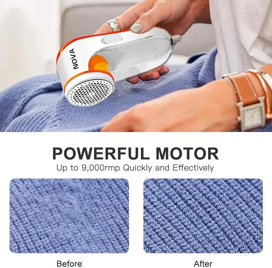 Nova Lint Remover for Clothes | Portable Fabric Shaver