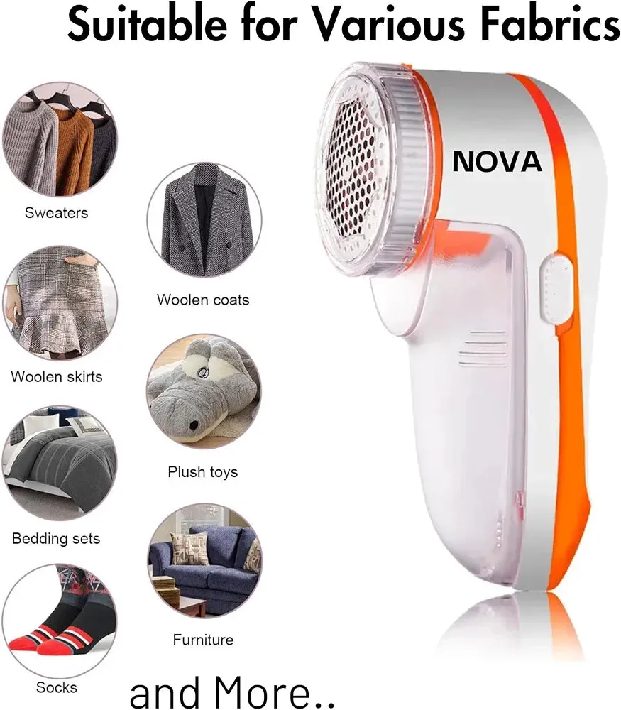 Nova Lint Remover for Clothes | Portable Fabric Shaver