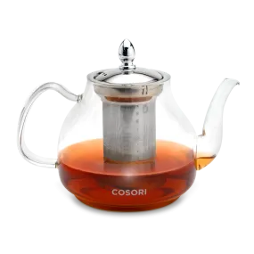 Original Glass Gooseneck Teapot