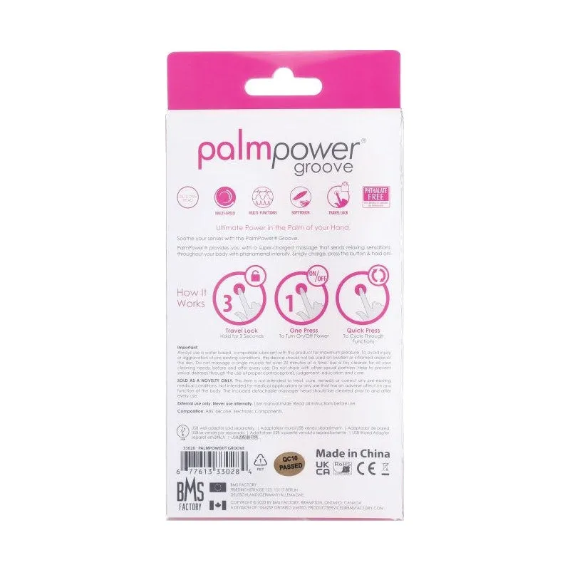 PalmPower Groove Mini Wand Fuchsia