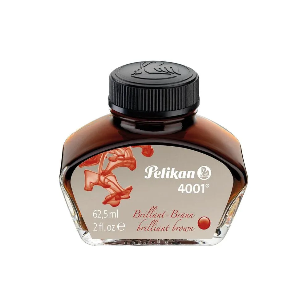 Pelikan Ink Bottle (62.5ml) - 4001 - (10 Colors)