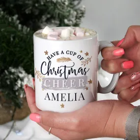 Personalised Cup Of Cheer Mug