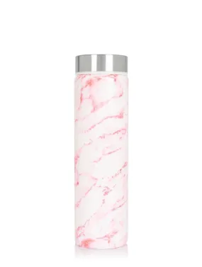 Pink Marble Water Bottle