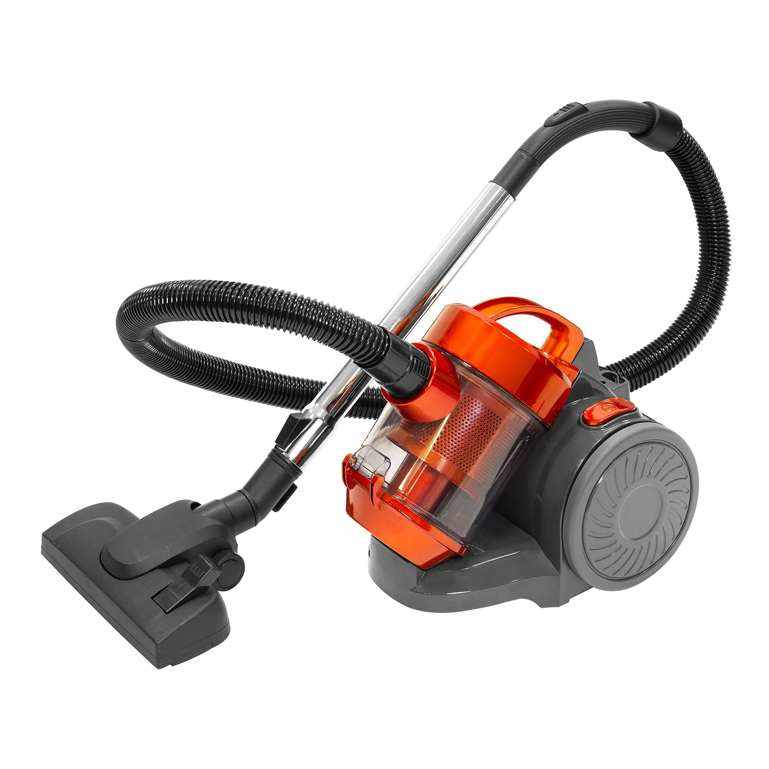 Quest 44889 Compact Bagless Cyclonic Vacuum | Easy Empty Dust Container | Compact and Portable | Multi-Surface Cleaning | Nozzle Included