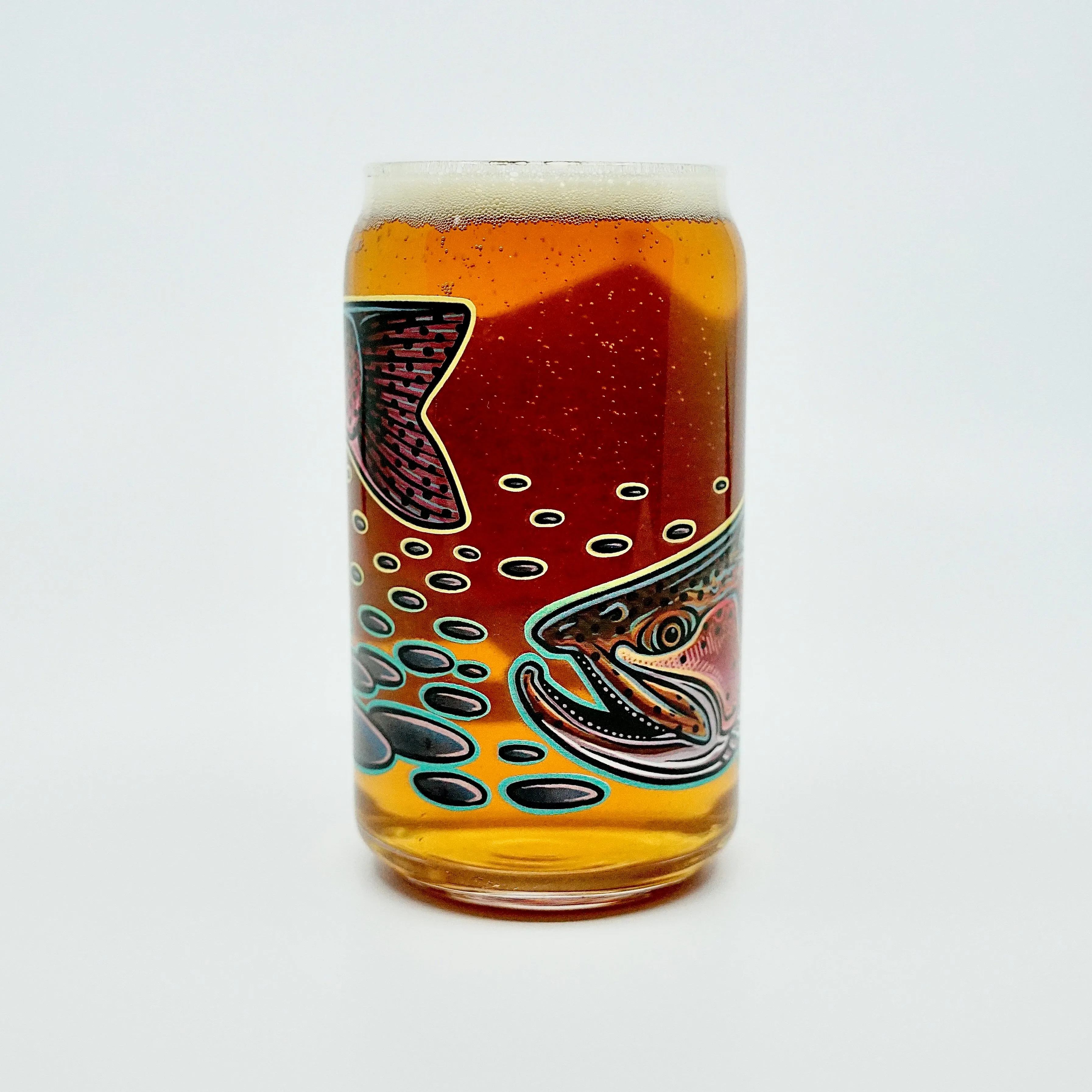 Rainbow Trout Beer Glass