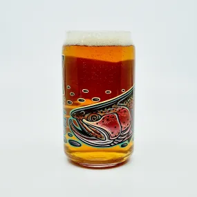 Rainbow Trout Beer Glass