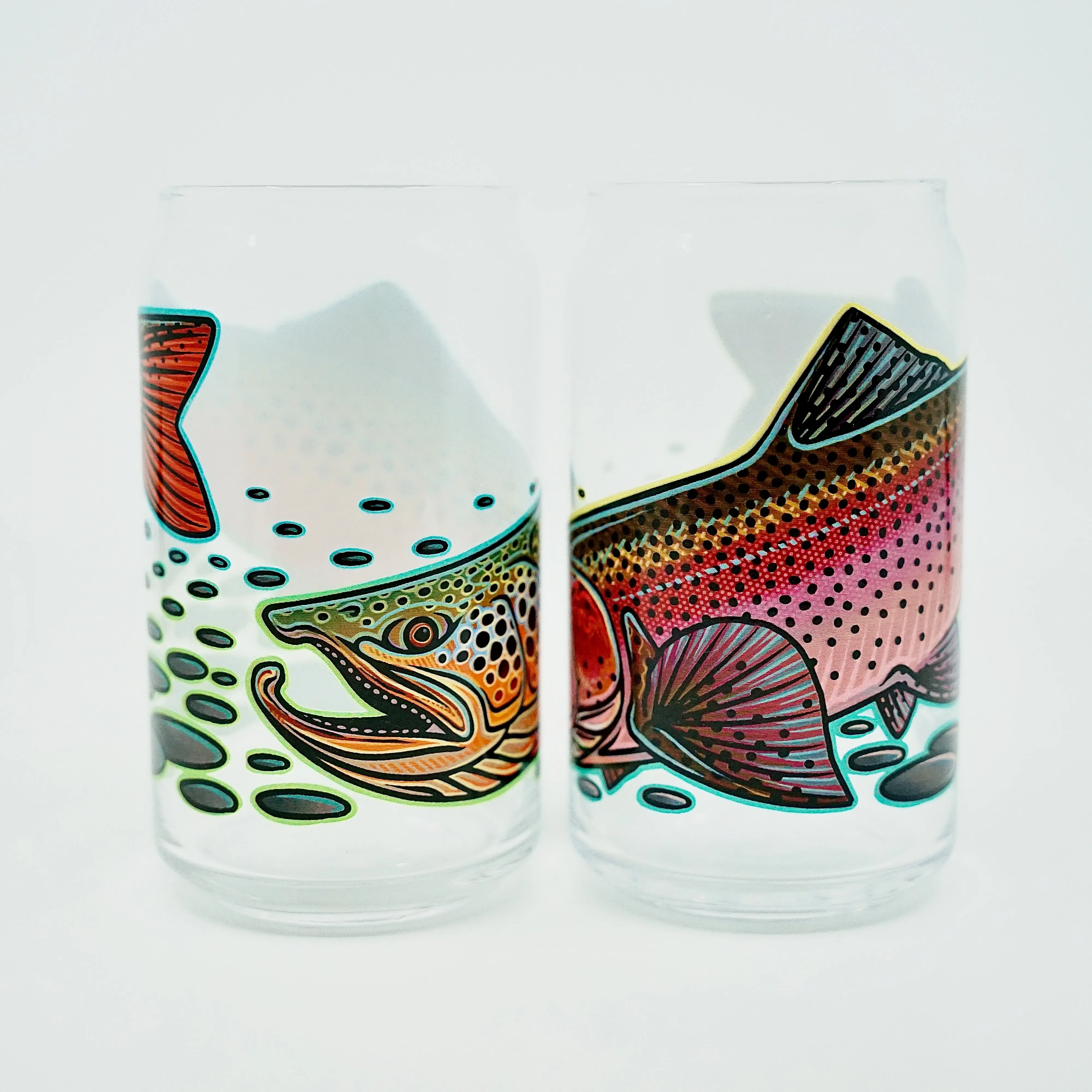 Rainbow Trout Beer Glass