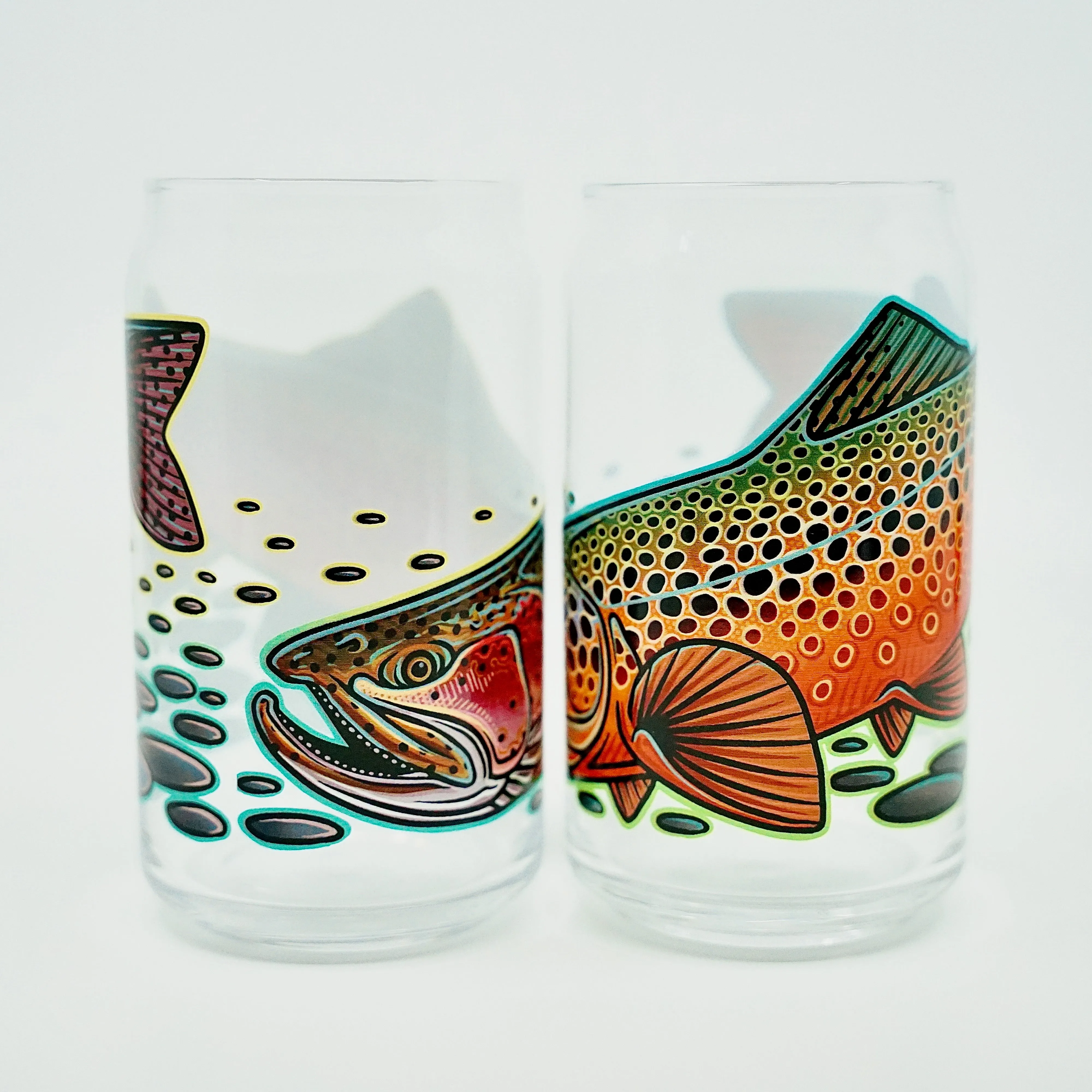 Rainbow Trout Beer Glass