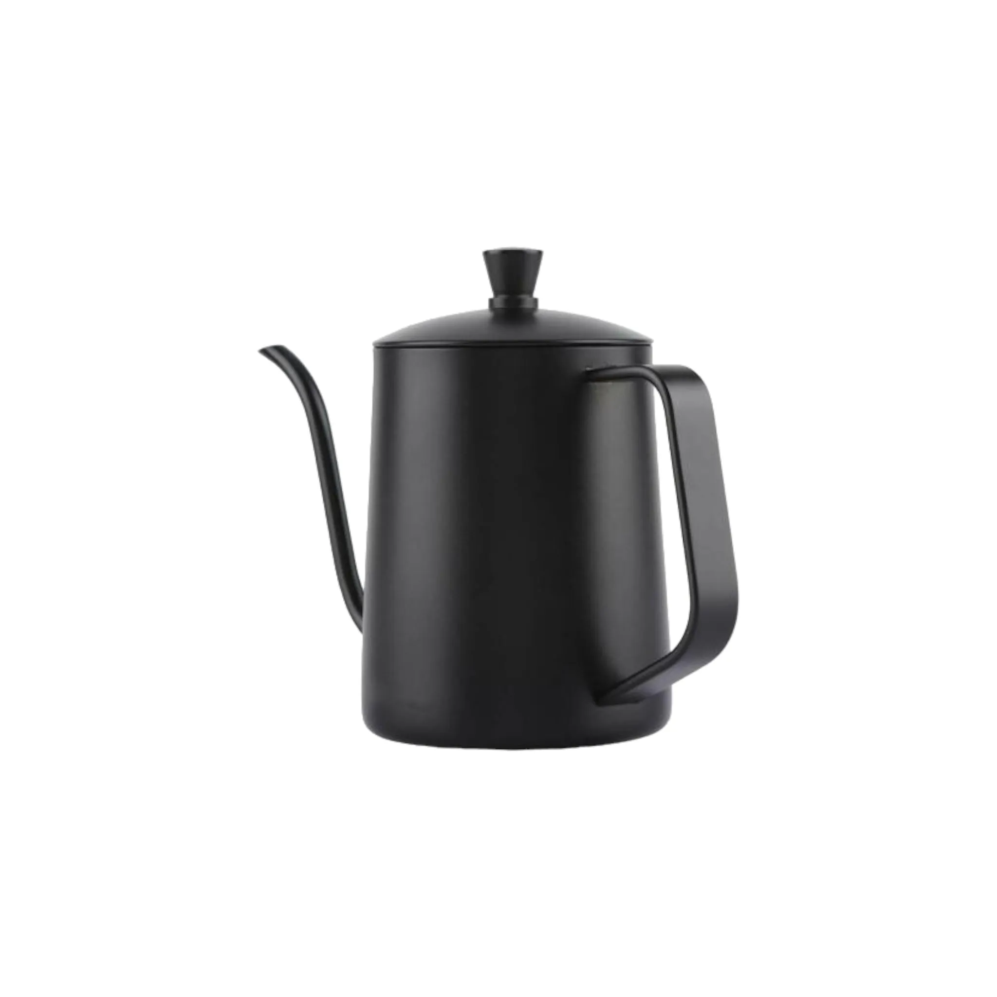 Regent Gooseneck Coffee Tea  High Pressure Kettel 700ml Stainless Steel Matt Black 41393