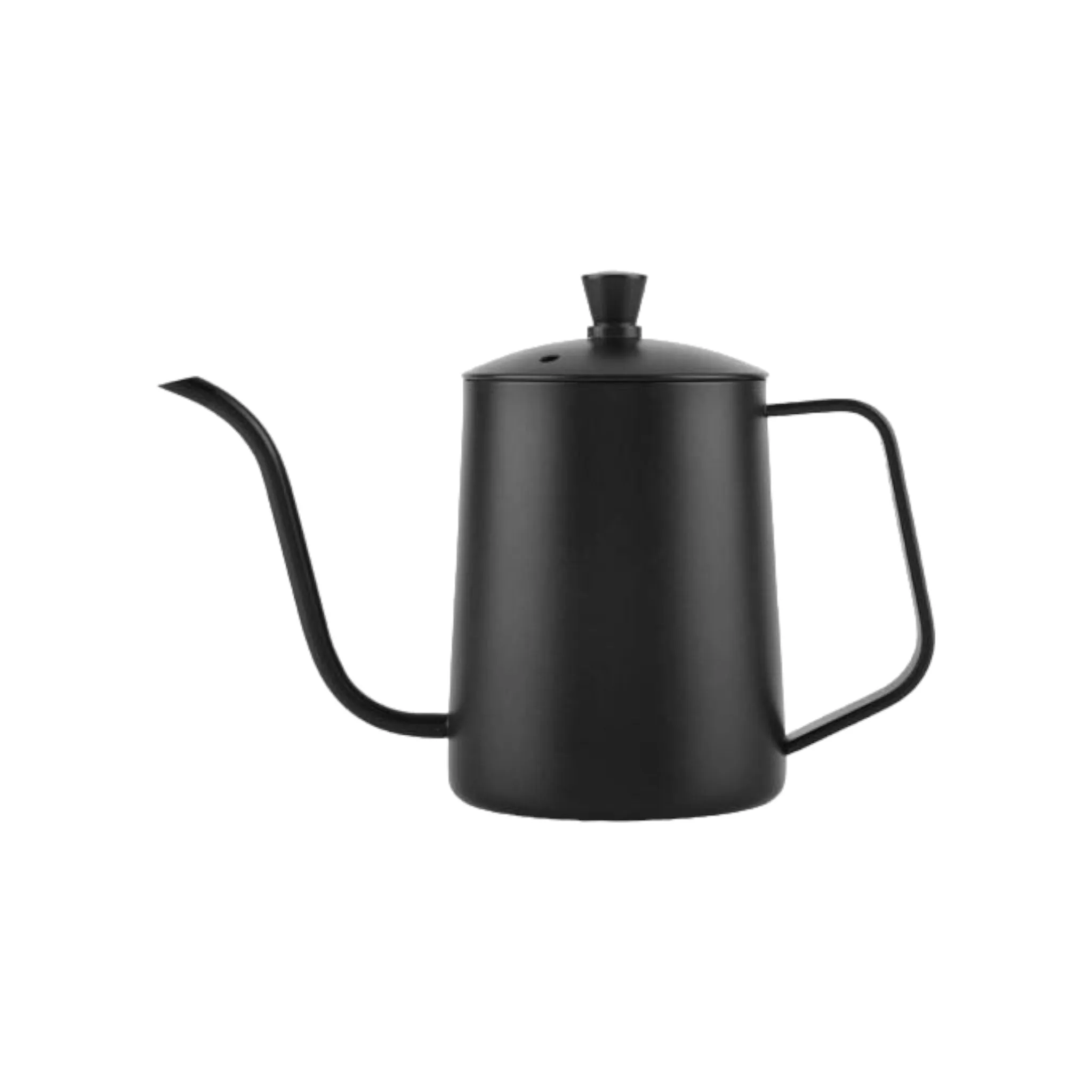 Regent Gooseneck Coffee Tea  High Pressure Kettel 700ml Stainless Steel Matt Black 41393