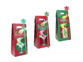 Retro Cocktail Bags with Wands (4oz)