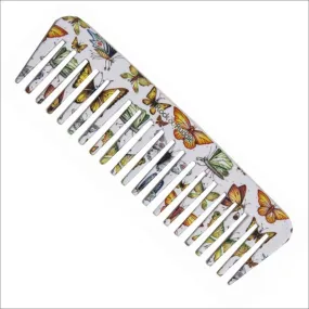 Rock & Ruddle Butterflies Wide Tooth Comb