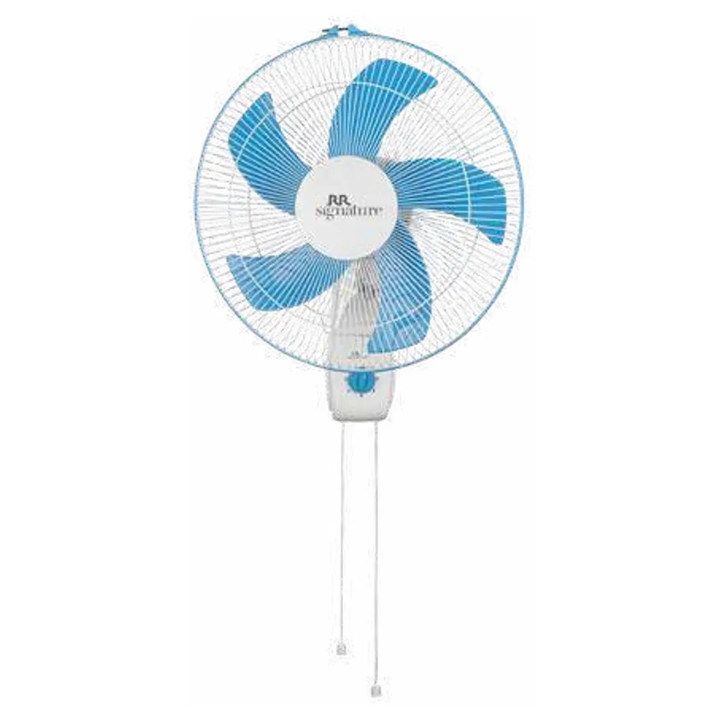 RR Signature Pentos Wall Fan 400 mm Blue