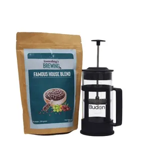 SB House Blend and French Press Combo