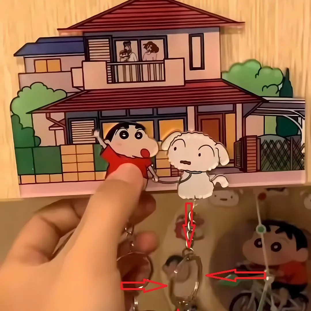 Shinchan Shiro Key Holder - Adorable Home Decor