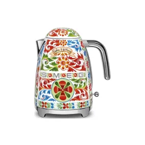 SMEG KLF03DGUK 1.7L Dolce & Gabbana x SMEG Sicily Is My Love Electric Kettle