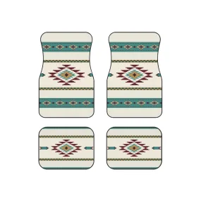 Southwestern Car Mats for SUV or Car Desert Dreamscape Print Aztec Car Mats