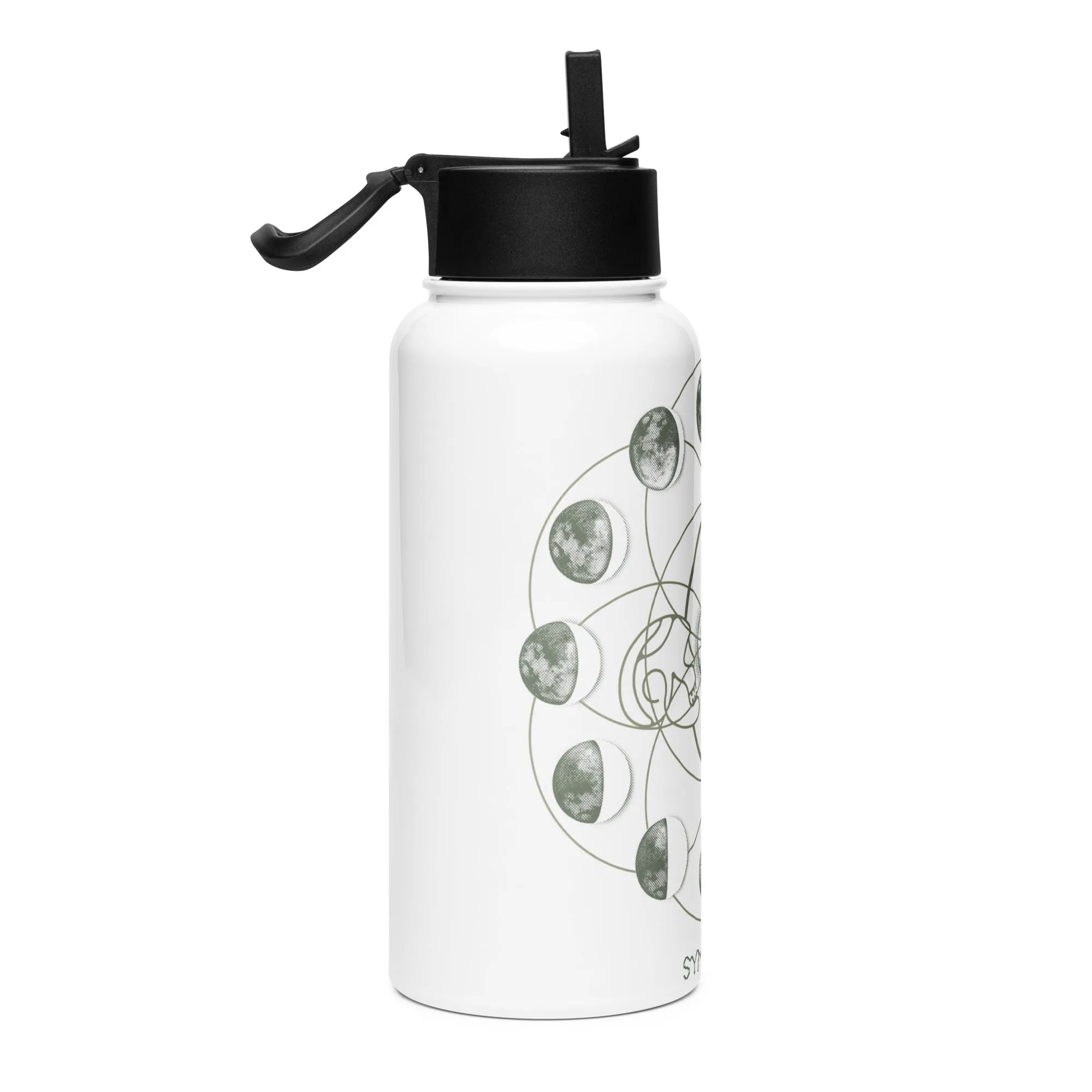 Stainless steel water bottle - Moon Time