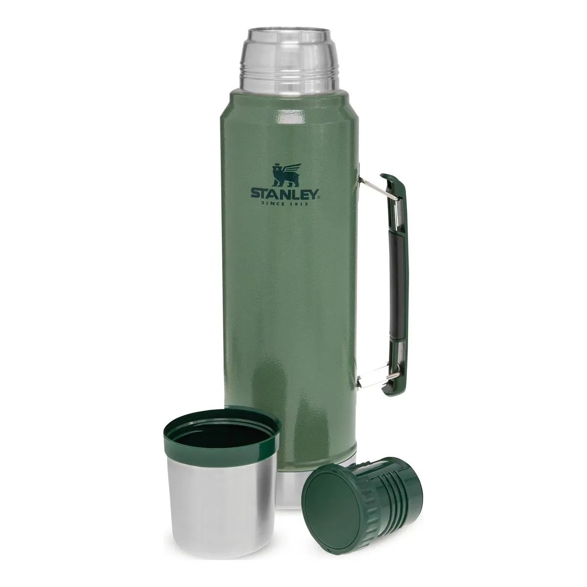 Stanley Legendary Flask Classic Vacuum Bottle 1L Hammertone Green