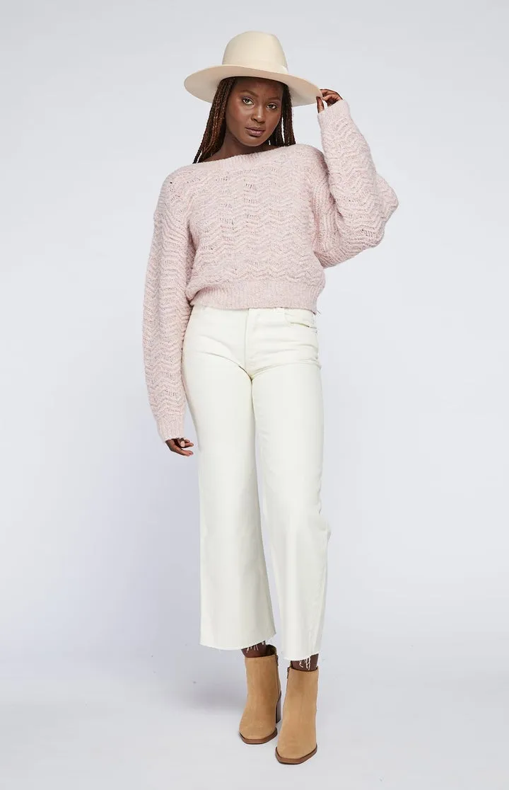 Tara Sweater - Blush Mix