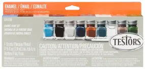 Testors 281230 Enamel Paint Set, 0.25 oz, Bottle :PK 9: QUANTITY: 1