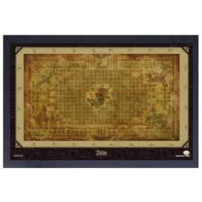 The Legend of Zelda: Breath of the WIld - Calamity Ganon Tapestry Framed Poster (Gel Coat, 12.25"x18.25") - Pyramid America