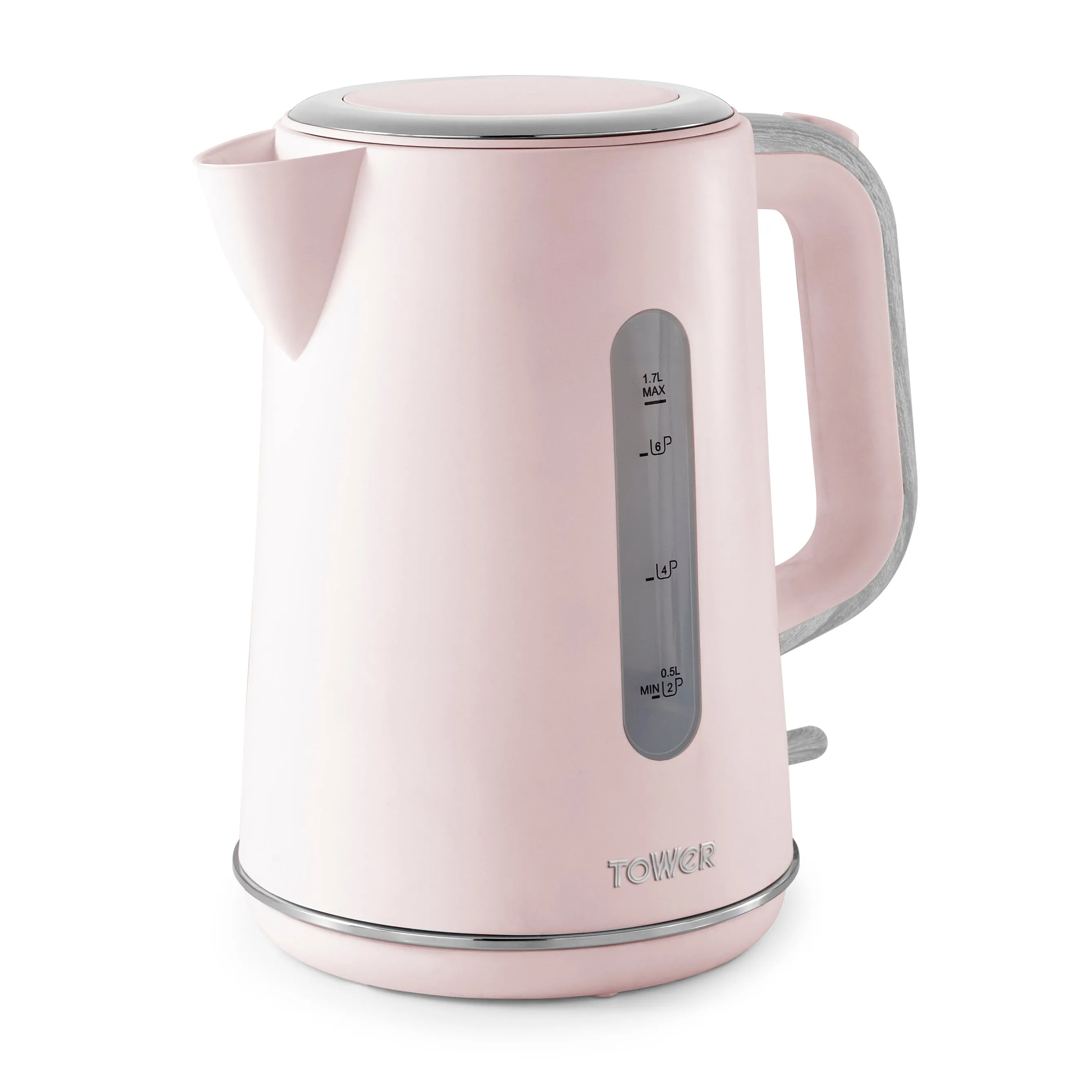 Tower Scandi 3KW 1.7L Rapid Boil Kettle - Pink