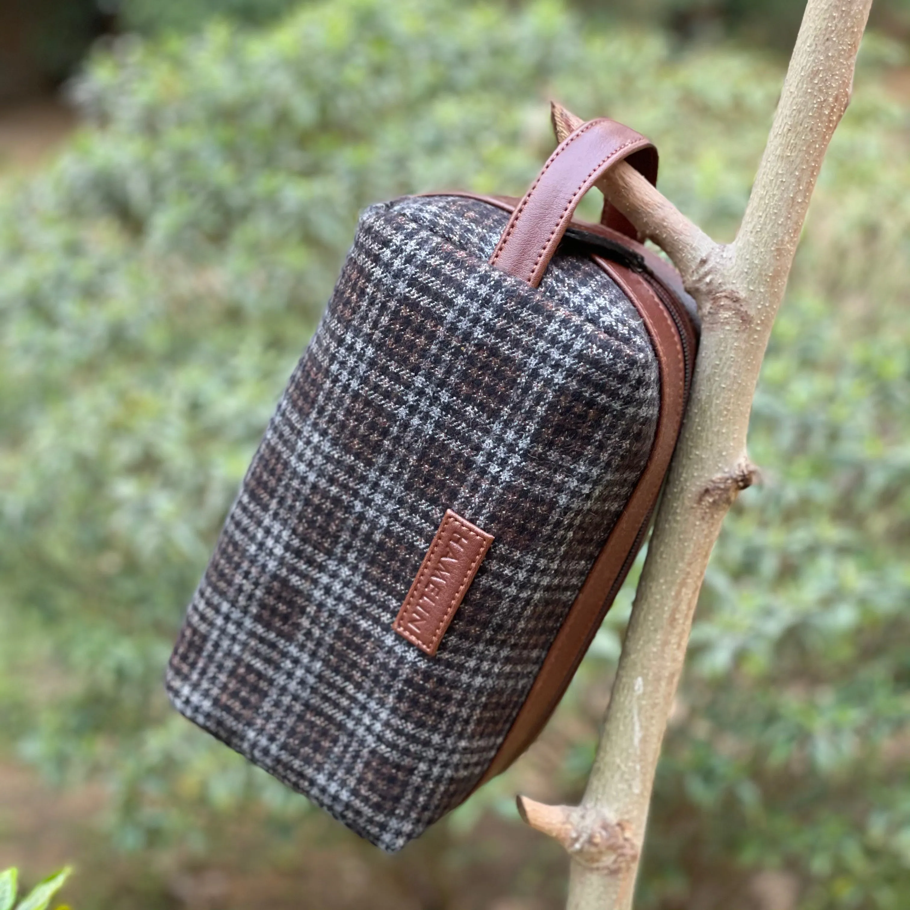 Tweed DOPP Kit for Men (Boulder Twill)