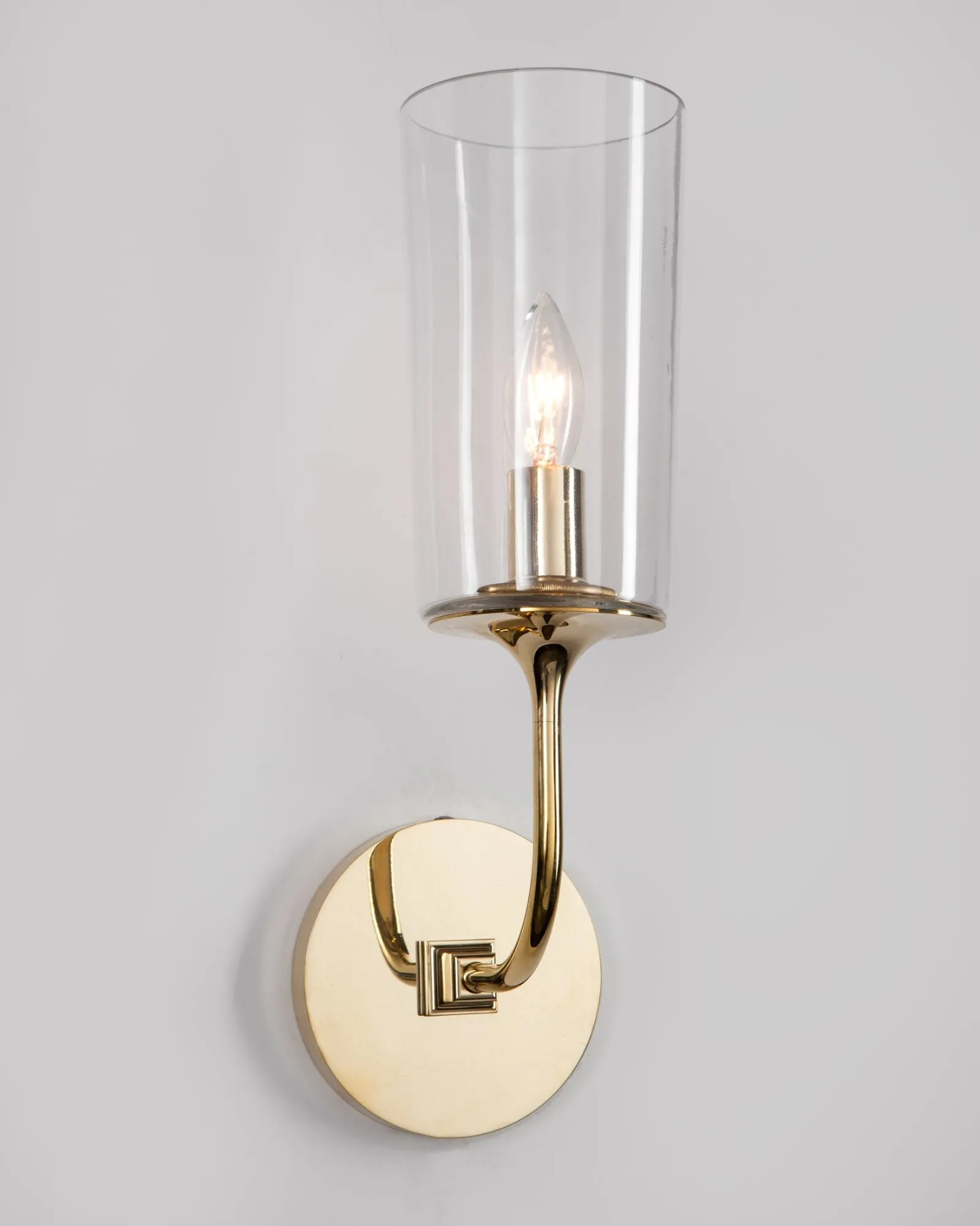 Veronique Sconce with Glass Shade