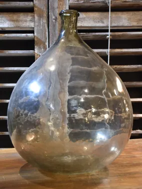 Vintage French demijohn bottle 19½”