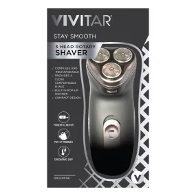 Vivitar 3 Head Rotary Shaver