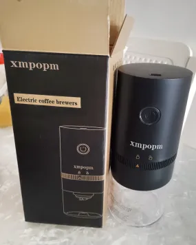 xmpopm Electric coffee machine,Coffee Tea Maker with Borosilicate Glass,Soft Grip Handle