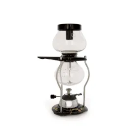 Yama Glass Tabletop Coffee Syphon (5 Cup) w Ceramic Base and Butane Burner